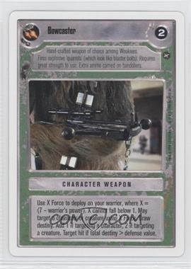 1996 Star Wars CCG: A New Hope - Expansion - Unlimited White Border #_NoN - Bowcaster
