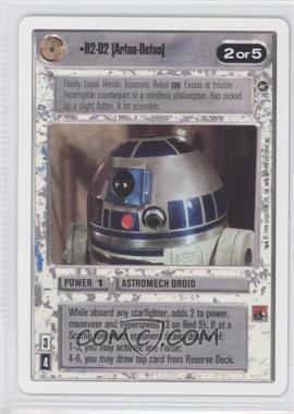 1996 Star Wars CCG: A New Hope - Expansion - Unlimited White Border #_NoN - R2-D2
