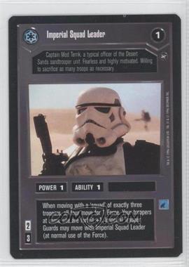 1996 Star Wars CCG: A New Hope - Expansion #ISLE - Imperial Squad Leader
