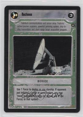 1996 Star Wars CCG: A New Hope - Expansion #RECT - Rectenna