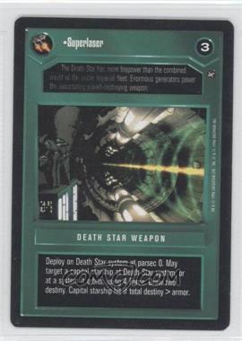 1996 Star Wars CCG: A New Hope - Expansion #SUPE - Superlaser