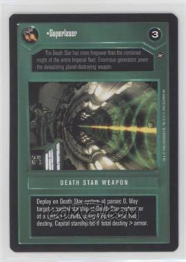 1996 Star Wars CCG: A New Hope - Expansion #SUPE - Superlaser