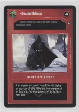 1996 Star Wars CCG: Hoth - Expansion #_BRDE - Breached Defenses