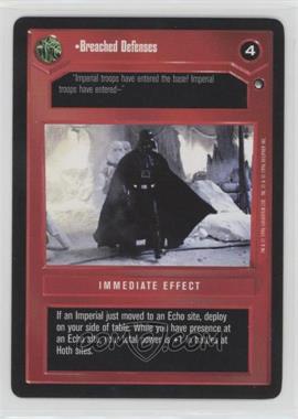 1996 Star Wars CCG: Hoth - Expansion #_BRDE - Breached Defenses