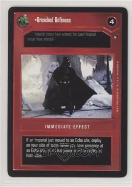 1996 Star Wars CCG: Hoth - Expansion #_BRDE - Breached Defenses