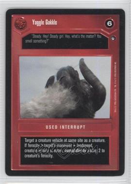 1996 Star Wars CCG: Hoth - Expansion #_YAGA - Yaggle Gakkle