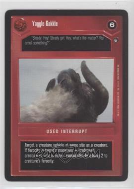 1996 Star Wars CCG: Hoth - Expansion #_YAGA - Yaggle Gakkle