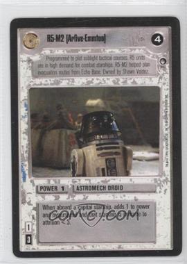 1996 Star Wars CCG: Hoth - Expansion #AREM - R5-M2 [Arfive-Emmtoo]