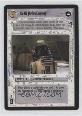 1996 Star Wars CCG: Hoth - Expansion #AREM - R5-M2 [Arfive-Emmtoo]