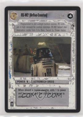 1996 Star Wars CCG: Hoth - Expansion #AREM - R5-M2 [Arfive-Emmtoo]