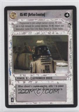 1996 Star Wars CCG: Hoth - Expansion #AREM - R5-M2 [Arfive-Emmtoo]