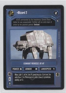 1996 Star Wars CCG: Hoth - Expansion #BLIT - Blizzard 2