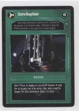 1996 Star Wars CCG: Hoth - Expansion #ELRA - Electro-Rangefinder