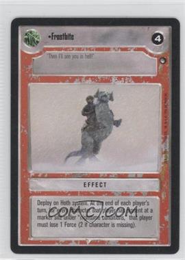 1996 Star Wars CCG: Hoth - Expansion #FROS - Frostbite (Light)