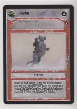 1996 Star Wars CCG: Hoth - Expansion #FROS - Frostbite (Light)