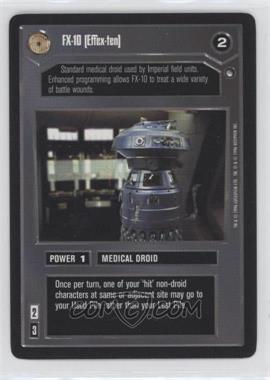 1996 Star Wars CCG: Hoth - Expansion #FXTE - FX-10 [Effex-ten]