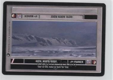 1996 Star Wars CCG: Hoth - Expansion #HNRI - Hoth: North Ridge (Dark)