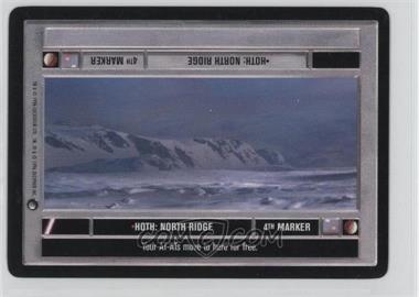 1996 Star Wars CCG: Hoth - Expansion #HNRI - Hoth: North Ridge (Dark)