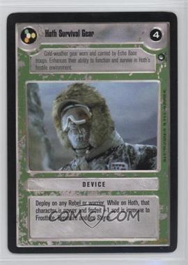 1996 Star Wars CCG: Hoth - Expansion #HSGE - Hoth Survival Gear