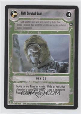 1996 Star Wars CCG: Hoth - Expansion #HSGE - Hoth Survival Gear