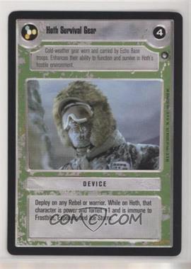 1996 Star Wars CCG: Hoth - Expansion #HSGE - Hoth Survival Gear