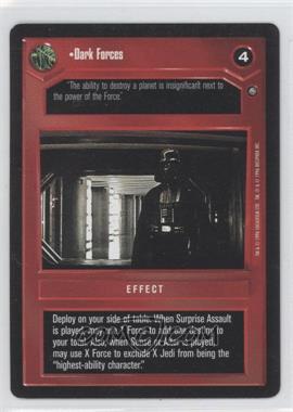 1996 Star Wars CCG: Jedi Pack - Email Offer #_DAFO - Dark Forces