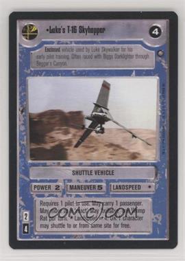 1996 Star Wars CCG: Jedi Pack - Email Offer #LUSK - Luke's T-16 Skyhopper