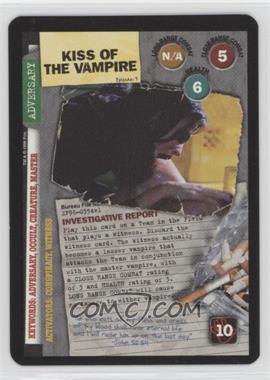 1996 The X-Files Collectible Card Game - Premiere Expansion Set # XF96-0354 v1 - Kiss of the Vampire