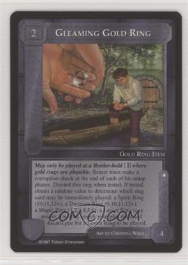 1997 Middle-earth CCG - The Lidless Eye - [Base] #GGRI - Gleaming Gold Ring