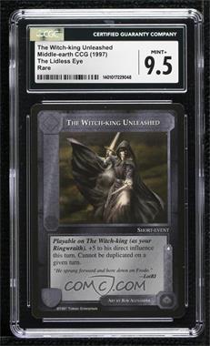 1997 Middle-earth CCG - The Lidless Eye - [Base] #TWKU - The Witch-King Unleashed [CGC 9.5 Mint+]