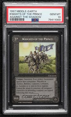 1997 Middle-earth Collectible Card Game - Against the Shadow - Expansion Set [Base] #KNPR - Knights of the Prince [PSA 10 GEM MT]