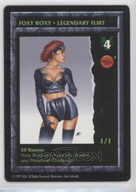 1997 Shadowrun: The TCG - Promos - [Base] #FRLF - Foxy Roxy • Legendary Flirt