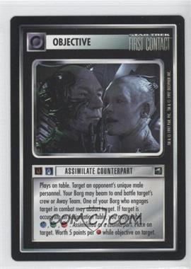 1997 Star Trek CCG: First Contact - [Base] #_ASCO - Assimilate Counterpart