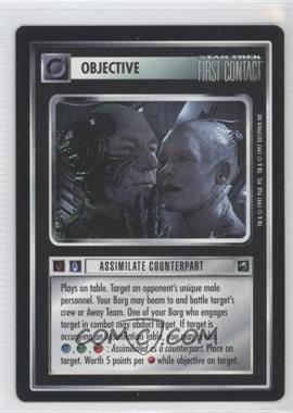 1997 Star Trek CCG: First Contact - [Base] #_ASCO - Assimilate Counterpart