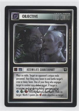 1997 Star Trek CCG: First Contact - [Base] #_ASCO - Assimilate Counterpart