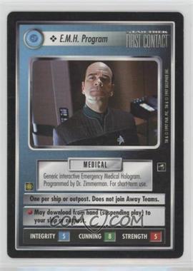 1997 Star Trek CCG: First Contact - [Base] #EMHP - E.M.H. Program