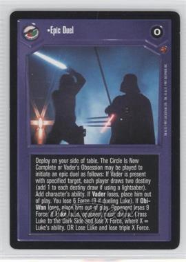 1997 Star Wars CCG: Cloud City - Expansion #_EPDU - Epic Duel