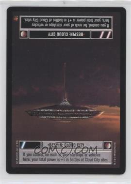 1997 Star Wars CCG: Cloud City - Expansion #BCCI - Bespin: Cloud City (Dark)