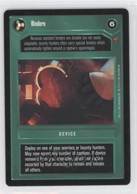 1997 Star Wars CCG: Cloud City - Expansion #BIND - Binders