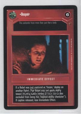 1997 Star Wars CCG: Cloud City - Expansion #DESP - Despair