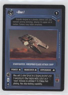 1997 Star Wars CCG: Cloud City - Expansion #SLAV - Slave I [EX to NM]