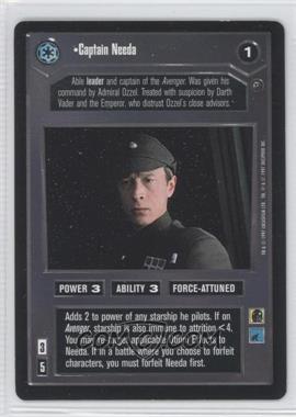 1997 Star Wars CCG: Dagobah - Expansion #_CANE - Captain Needa