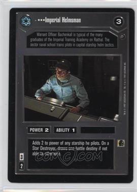 1997 Star Wars CCG: Dagobah - Expansion #_IMHE - Imperial Helmsman