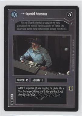 1997 Star Wars CCG: Dagobah - Expansion #_IMHE - Imperial Helmsman