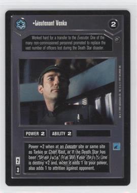 1997 Star Wars CCG: Dagobah - Expansion #_LIVE - Lieutenant Venka