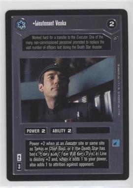 1997 Star Wars CCG: Dagobah - Expansion #_LIVE - Lieutenant Venka