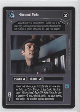 1997 Star Wars CCG: Dagobah - Expansion #_LIVE - Lieutenant Venka