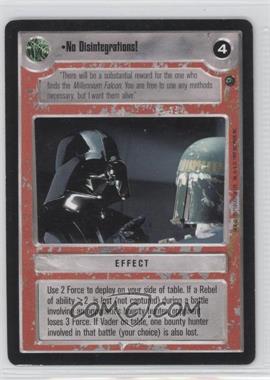 1997 Star Wars CCG: Dagobah - Expansion #_NODI - No Disintegrations!