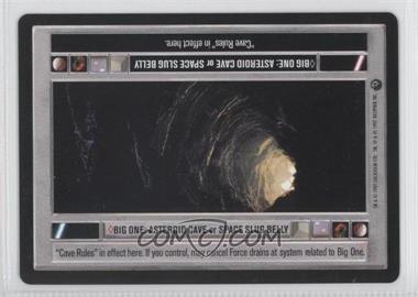 1997 Star Wars CCG: Dagobah - Expansion #BION - Big One: Asteroid Cave or Space Slug Belly (Light)