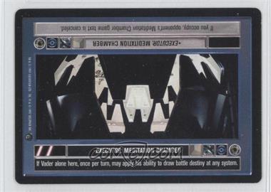 1997 Star Wars CCG: Dagobah - Expansion #EMCH - EXECUTOR: Meditation Chamber